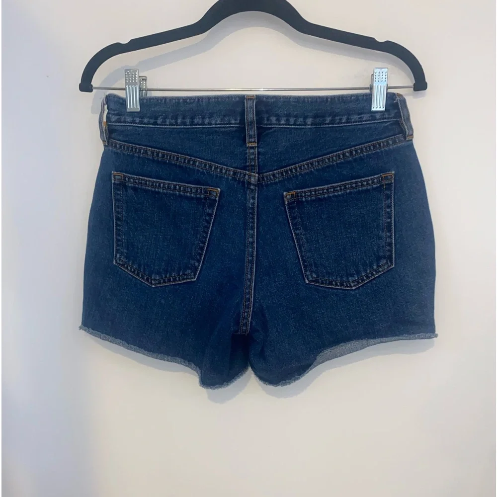 J.Crew 5” Inseam Raw Hem Denim Shorts | Dark Wash | Size 26